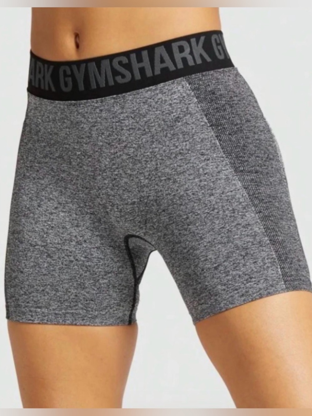 Gymshark Gray Seamless High Waisted Workout Shorts XS